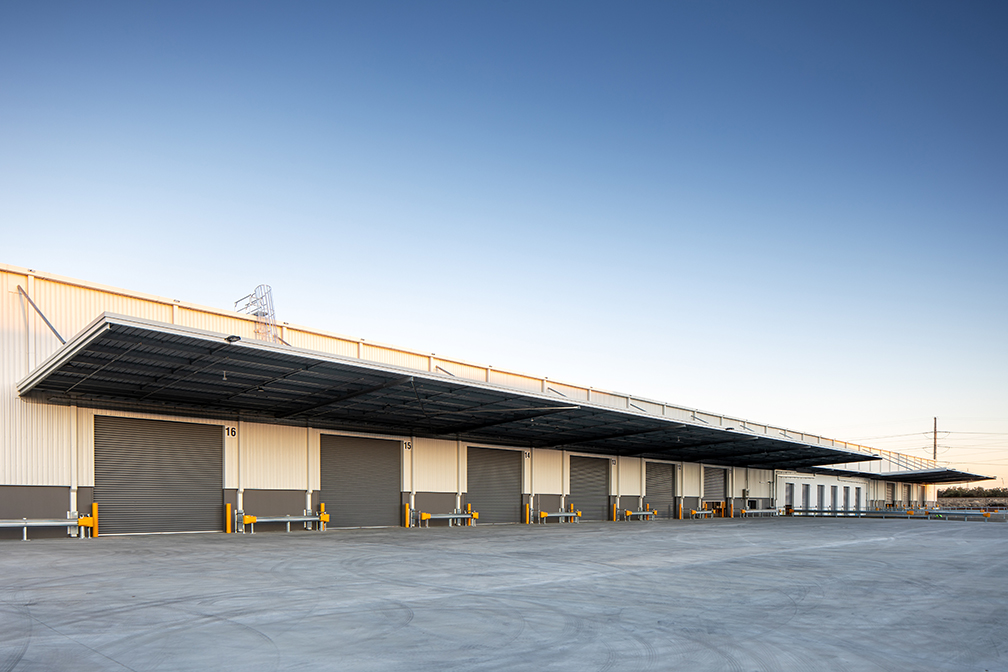 BUNZL Distribution Centre, Jandakot, Perth, Western Australia, Design & Construct, Building Perspective, Capstone Construction, Industrial Warehouse, Loading Dock, Development, Bunzl DC Page