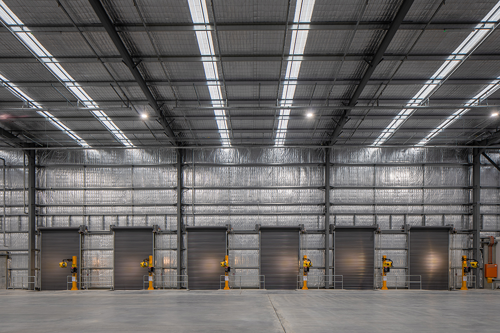 BUNZL Distribution Centre, Jandakot, Perth, Western Australia, Design & Construct, Building Perspective, Capstone Construction, Industrial Warehouse, Loading Dock, Development, Bunzl DC Page
