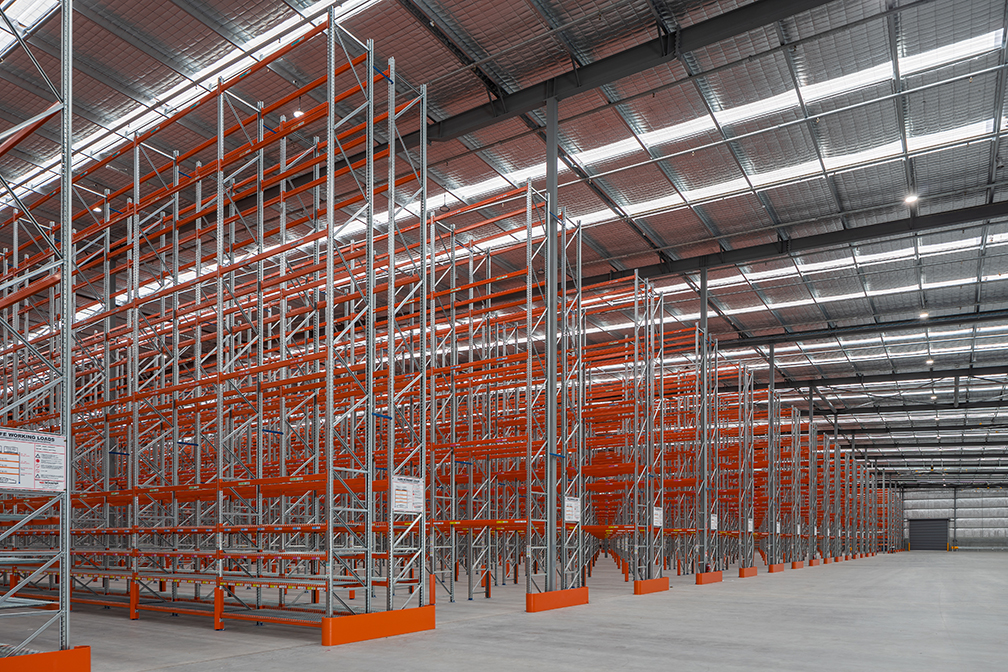 BUNZL Distribution Centre, Jandakot, Perth, Western Australia, Design & Construct, Building Perspective, Capstone Construction, Industrial Warehouse, Racking, Development, Bunzl DC Page