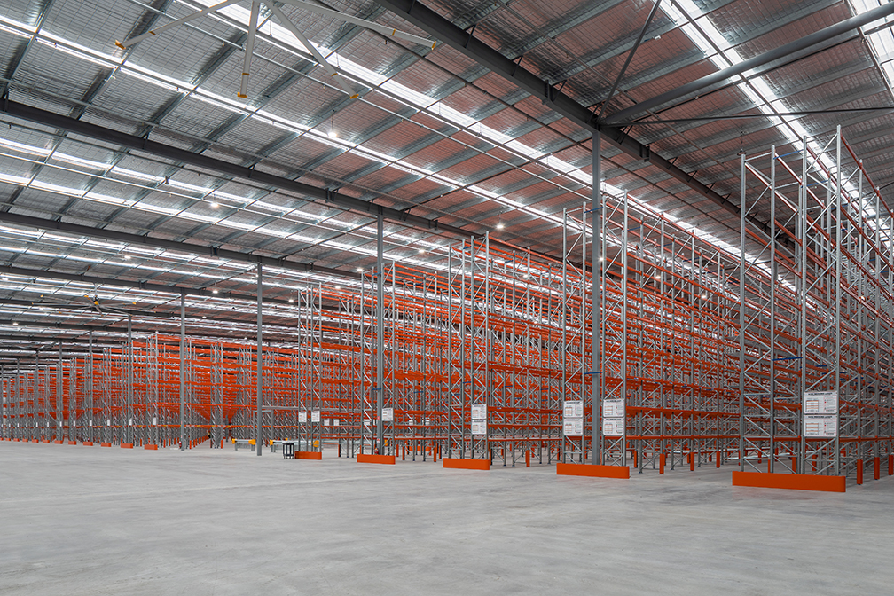 BUNZL Distribution Centre, Jandakot, Perth, Western Australia, Design & Construct, Building Perspective, Capstone Construction, Industrial Warehouse, Racking, Development, Bunzl DC Page