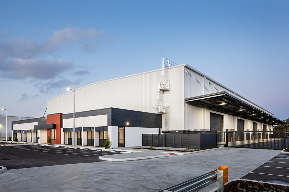 WesTrac Heavy Maintenance Facility, Hitchcock Place Perth Airport South, Western Australia, Design & Construct Project, Capstone Construction, Industrial Warehouse, Office, Carpark Development, Westrac Heavy Maintenance Page