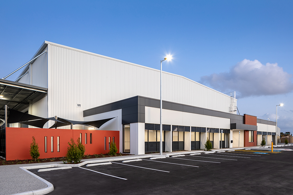 WesTrac Heavy Maintenance Facility, Hitchcock Place Perth Airport South, Western Australia, Design & Construct Project, Capstone Construction, Industrial Warehouse, Office, Carpark Development, Westrac Heavy Maintenance Page