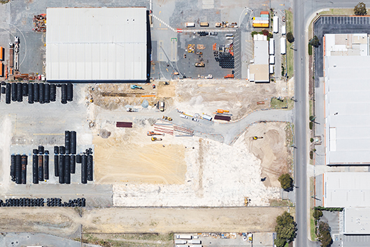 Toyo Tires, Casino Industrial Estate, Welshpool, Perth, Western Australia, Design & Construct Project, Capstone Construction, Warehouse, Office, Loading Dock, Carpark, External Hardstands, Storage, Facility, Toyo Tires Page