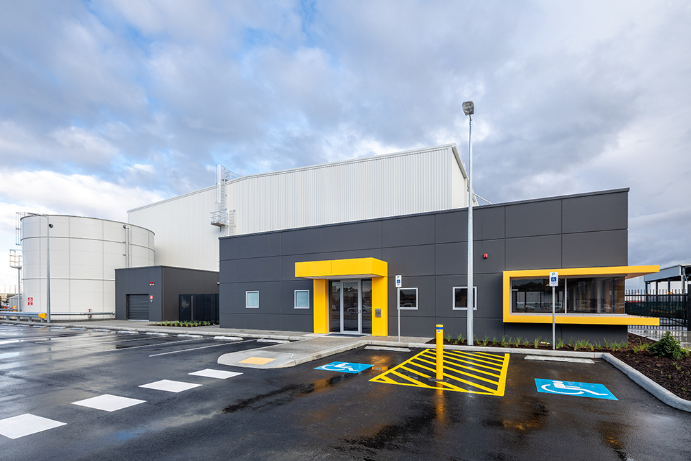 WesTrac Logistics Facility, Hitchcock Place, Perth Airport South, Western Australia, Design & Construct Project, Capstone Construction, Industrial Warehouse, Office, Carpark, Development, Westrac Logistics Page