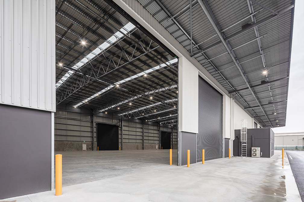 WesTrac Logistics Facility, Hitchcock Place, Perth Airport South, Western Australia, Design & Construct Project, Capstone Construction, Industrial Warehouse, Office, Carpark, Development, Westrac Logistics Page