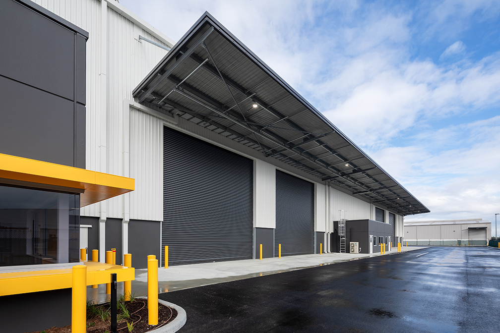 WesTrac Logistics Facility, Hitchcock Place, Perth Airport South, Western Australia, Design & Construct Project, Capstone Construction, Industrial Warehouse, Office, Carpark, Development, Westrac Logistics Page