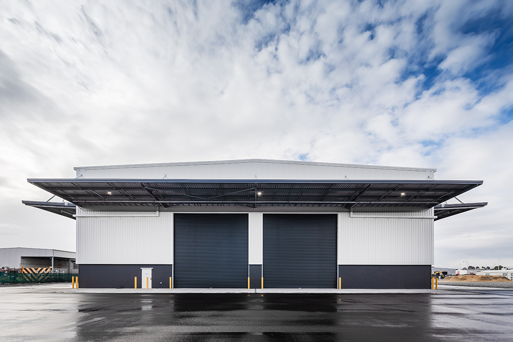 WesTrac Logistics Facility, Hitchcock Place, Perth Airport South, Western Australia, Design & Construct Project, Capstone Construction, Industrial Warehouse, Office, Carpark, Development, Westrac Logistics Page