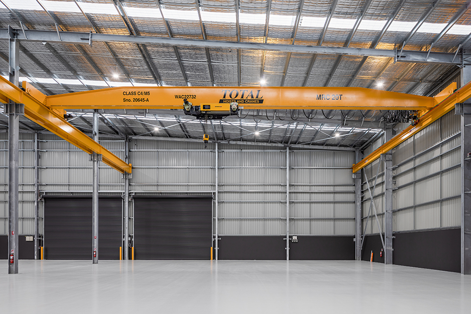 Hybrid Systems Workshop, Fawcett Crescent, Perth Airport, Western Australia, Design & Construct Project, Capstone Construction, Industrial Warehouse, Office, Loading Dock, Carpark, Development, Hybrid Systems Page