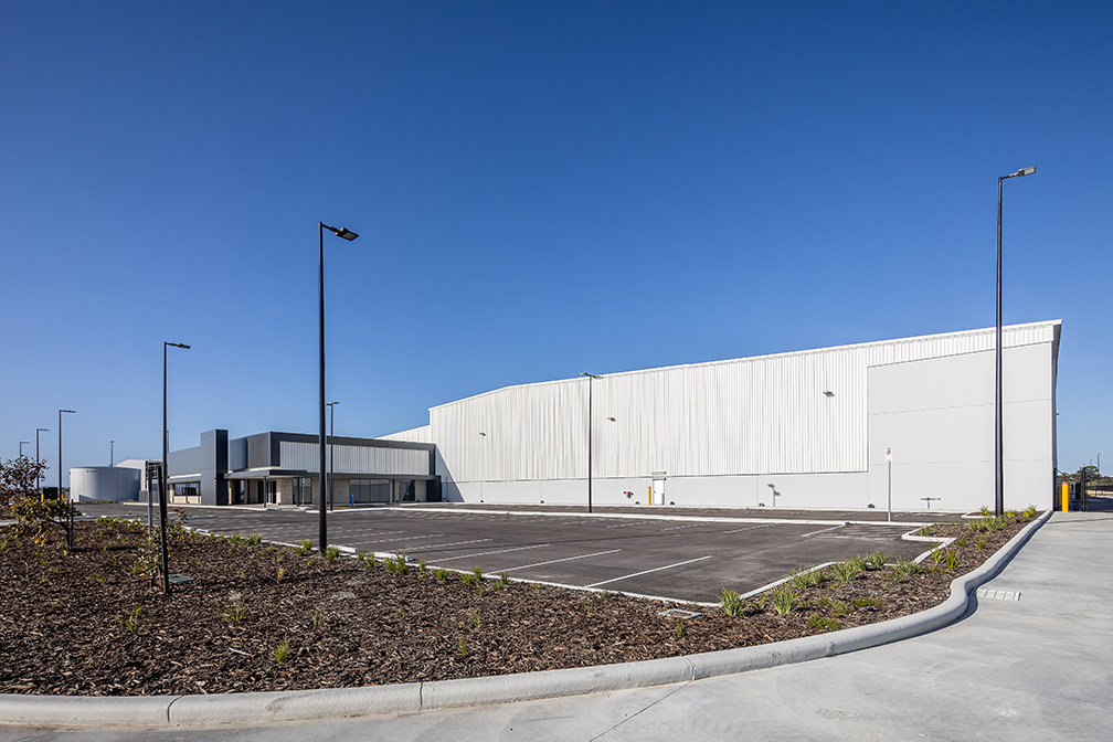 Marley Spoon Refrigeration Warehouse Facility, 517A Centurion Place, Jandakot, Perth, Western Australia, Design & Construct Project, Capstone Construction, Warehouse, Office, Loading Dock, Carpark Ecologically Sustainable Development, 4-star NABERS rating, Development, Marley Spoon Page