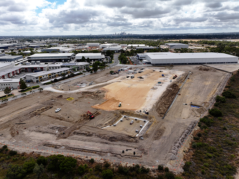 Border Express Australia, industrial, warehouse, 17 Tarlton Crescent Perth Airport Western Australia, d&c contract, project, development