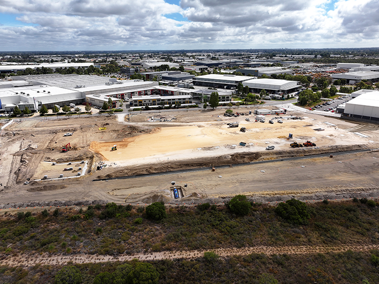 Border Express Australia, industrial, warehouse, 17 Tarlton Crescent Perth Airport Western Australia, d&c contract, project, development