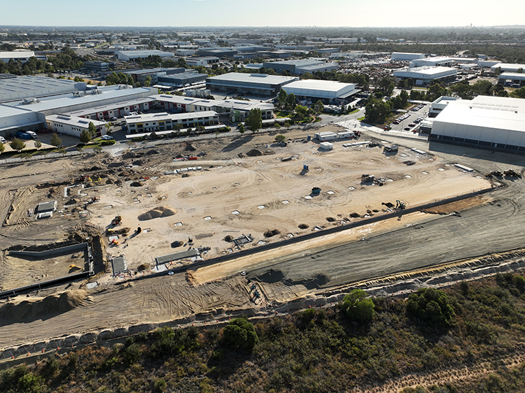 Border Express Australia, industrial, warehouse, 17 Tarlton Crescent Perth Airport Western Australia, d&c contract, project, development