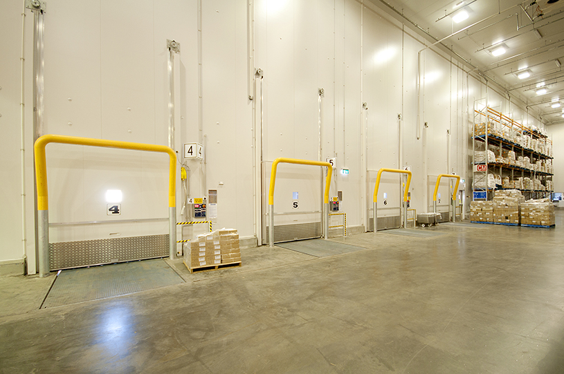 Woolworths Meatworks Facility Bunbury, Western Australia, Perkins TPD, Refrigeration, Construction, Loading Dock