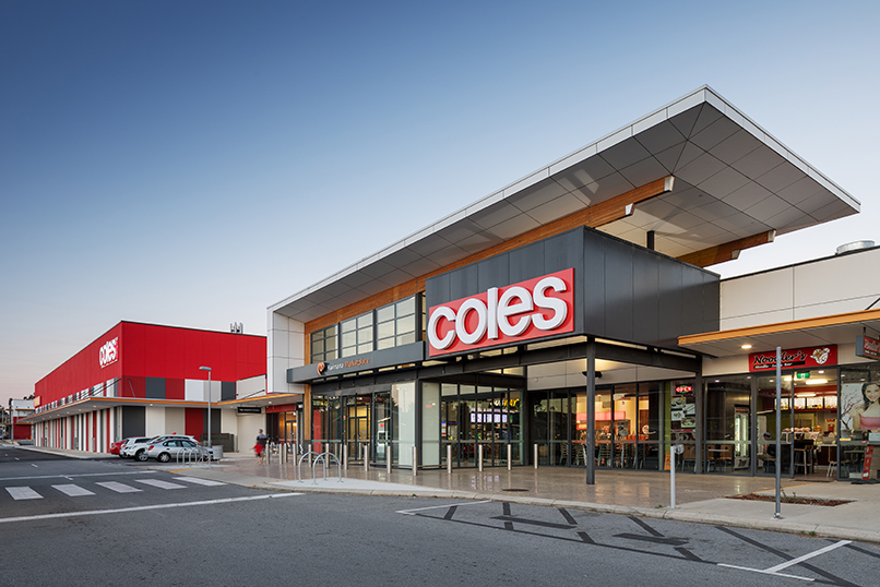 Coles Kwinana Shopping Centre, 4 Chisham Avenue &, Cnr Gilmore Ave, Kwinana Town Centre, Perth, Western Australia, Perkins TPD Retail Project, Construction