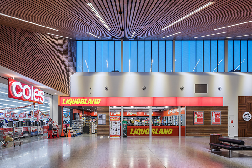 Coles Kwinana Shopping Centre, 4 Chisham Avenue &, Cnr Gilmore Ave, Kwinana Town Centre, Perth, Western Australia, Perkins TPD Retail Project, Construction, Liquorland