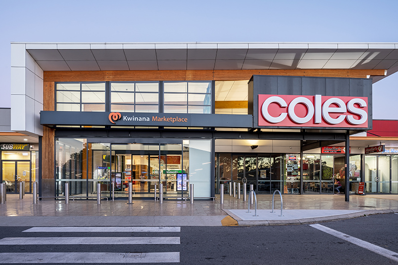 Coles Kwinana Shopping Centre, 4 Chisham Avenue &, Cnr Gilmore Ave, Kwinana Town Centre, Perth, Western Australia, Perkins TPD Retail Project, Construction