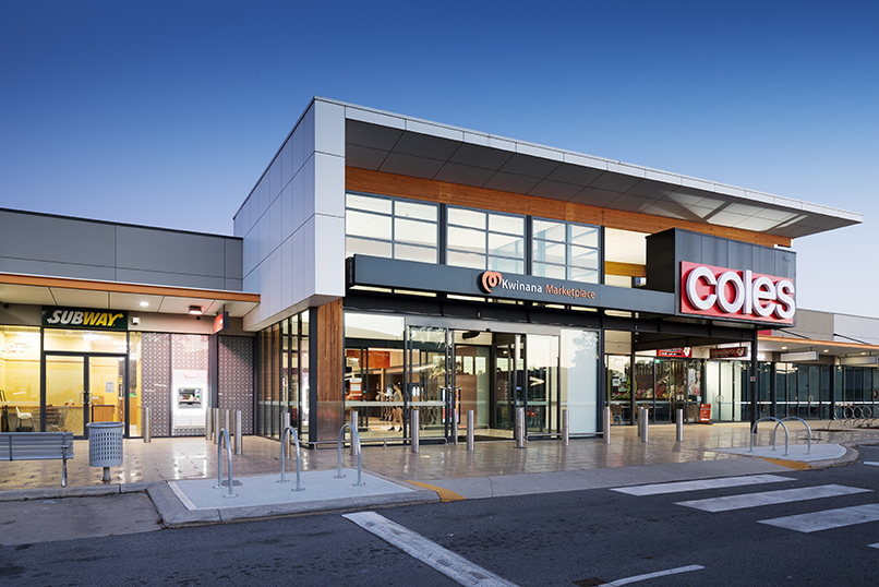 Coles Kwinana Shopping Centre, 4 Chisham Avenue &, Cnr Gilmore Ave, Kwinana Town Centre, Perth, Western Australia, Perkins TPD Retail Project, Construction