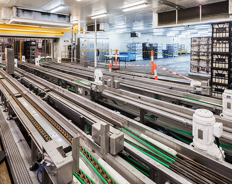 Lion Dairy, Perkins TPD, Bega Dairy & Drinks, Facility, Sevenoaks Street, Bentley, Perth, Western Australia, Controlled Environment, Upgrade, Construction, Conveyor Belt