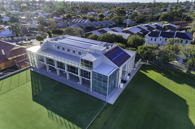 PLC Wellness Centre, Peppermint Grove, Perth, Western Australia, Perkins TPD Education Project, Holistic, Health, Fitness, Program, Services, Presbyterian Ladies College, Aerial