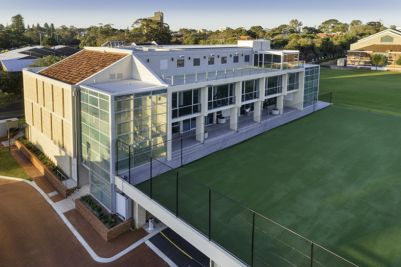 PLC Wellness Centre, Peppermint Grove, Perth, Western Australia, Perkins TPD Education Project, Holistic, Health, Fitness, Program, Services, Presbyterian Ladies College, Aerial