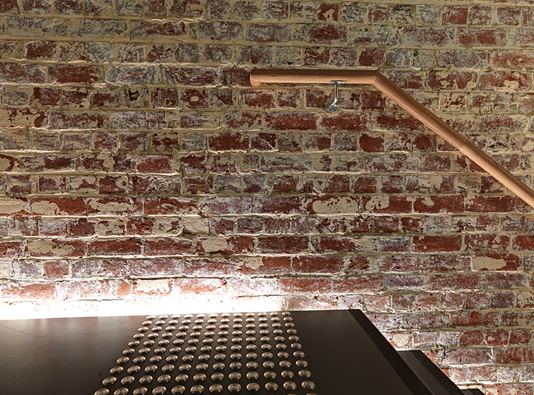 Primewest Management Offices, Centuria, 307 Murray Street, Perth, Western Australia, structural upgrade, services refit and fit-out of a heritage building on Murray Street for Centuria's new Head Office, stairwell, Perkins TPD