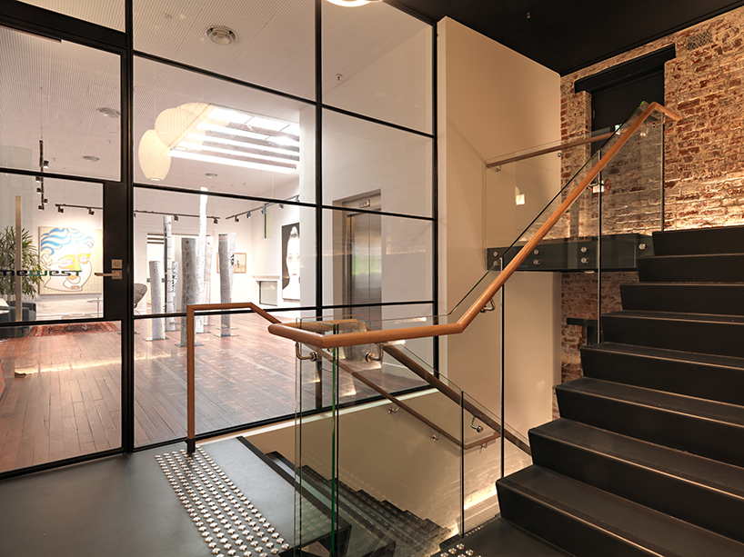 Primewest Management Offices, Centuria, 307 Murray Street, Perth, Western Australia, structural upgrade, services refit and fit-out of a heritage building on Murray Street for Centuria's new Head Office, stairwell, Perkins TPD