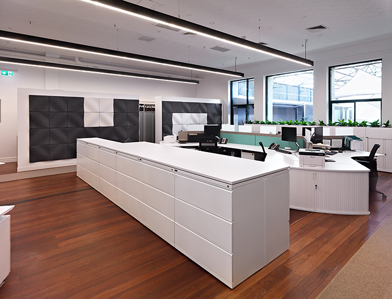 Primewest Management Offices, Centuria, 307 Murray Street, Perth, Western Australia, structural upgrade, services refit and fit-out of a heritage building on Murray Street for Centuria's new Head Office, Perkins TPD