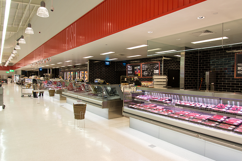 Coles Albany, Plaza Shopping Centre, 38/56 Albany Hwy, Albany, Perth, Western Australia, Perkins TPD Retail Project, Construction, Butcher