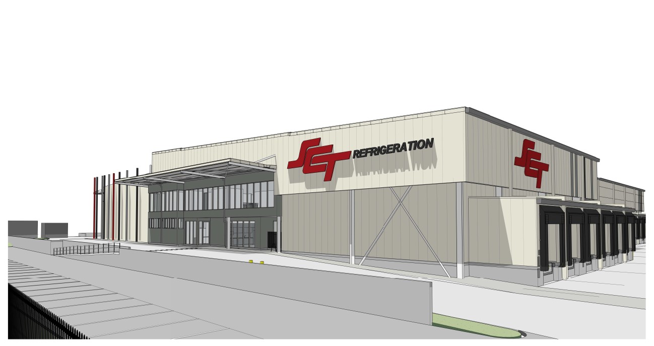 Capstone Construction SCT Refrigeration Facility Project Perspective