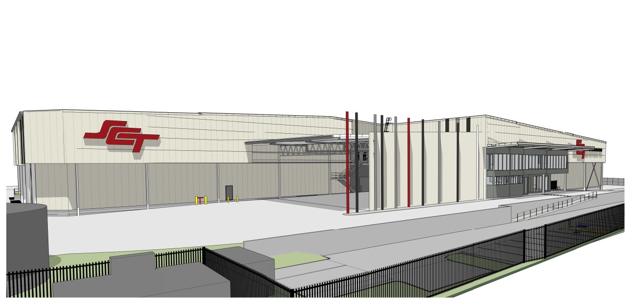 Capstone Construction SCT Refrigeration Facility Project Perspective