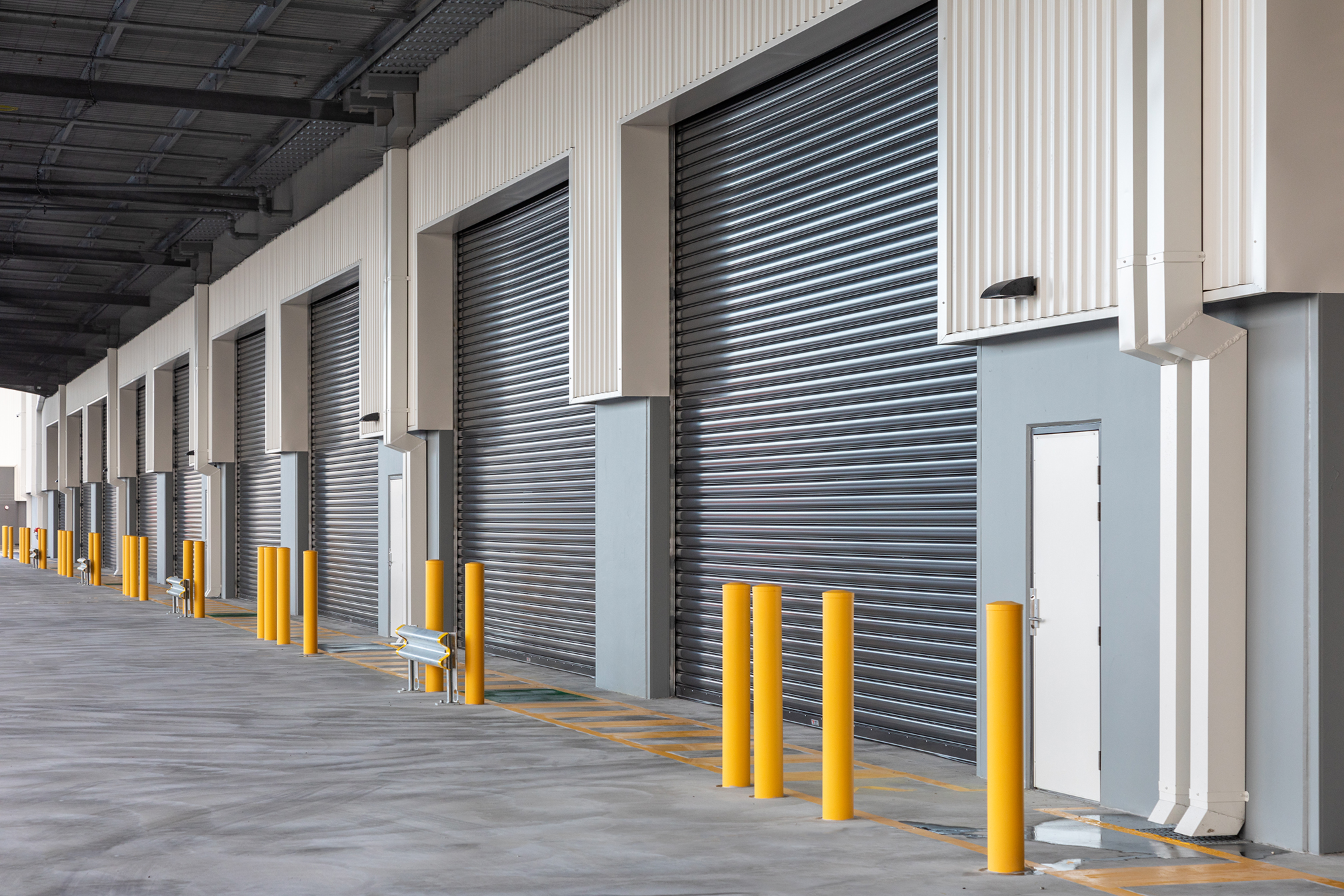 border express australia, industrial, warehouse, 17 tarlton crescent perth airport western australia, d&c contract, logistics, project, development, supply chain, loading dock exterior