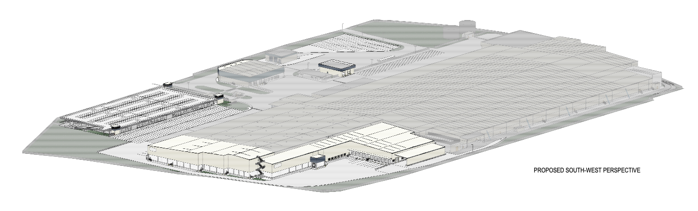 Woolworths PRDC Expansion, Colquhoun Road, Perth Airport, Western Australia, Capstone Construction, Refrigeration Warehouse, Design & Construct Project, Development, Supply Chain, Distribution Centre, Perspectives